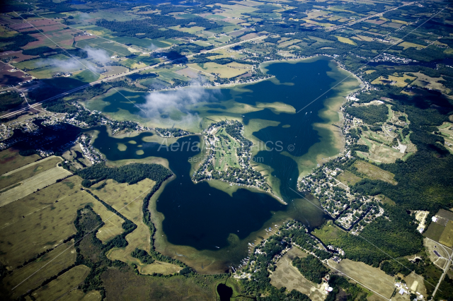 Coldwater Lake in Branch County, Michigan